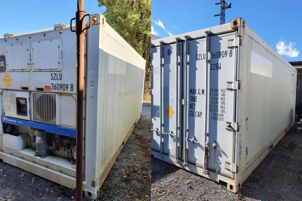Home 1 alt="Containerul 20RF Frigo Standard"