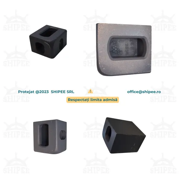 Piese de colț pentru containere maritime - 1 Bucata 1 alt="Piese de colt pentru containere maritime"