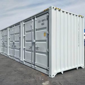 alt="vanzare cotainere 40HC side door"